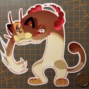 Pokémon Meoth Gmax Sticker